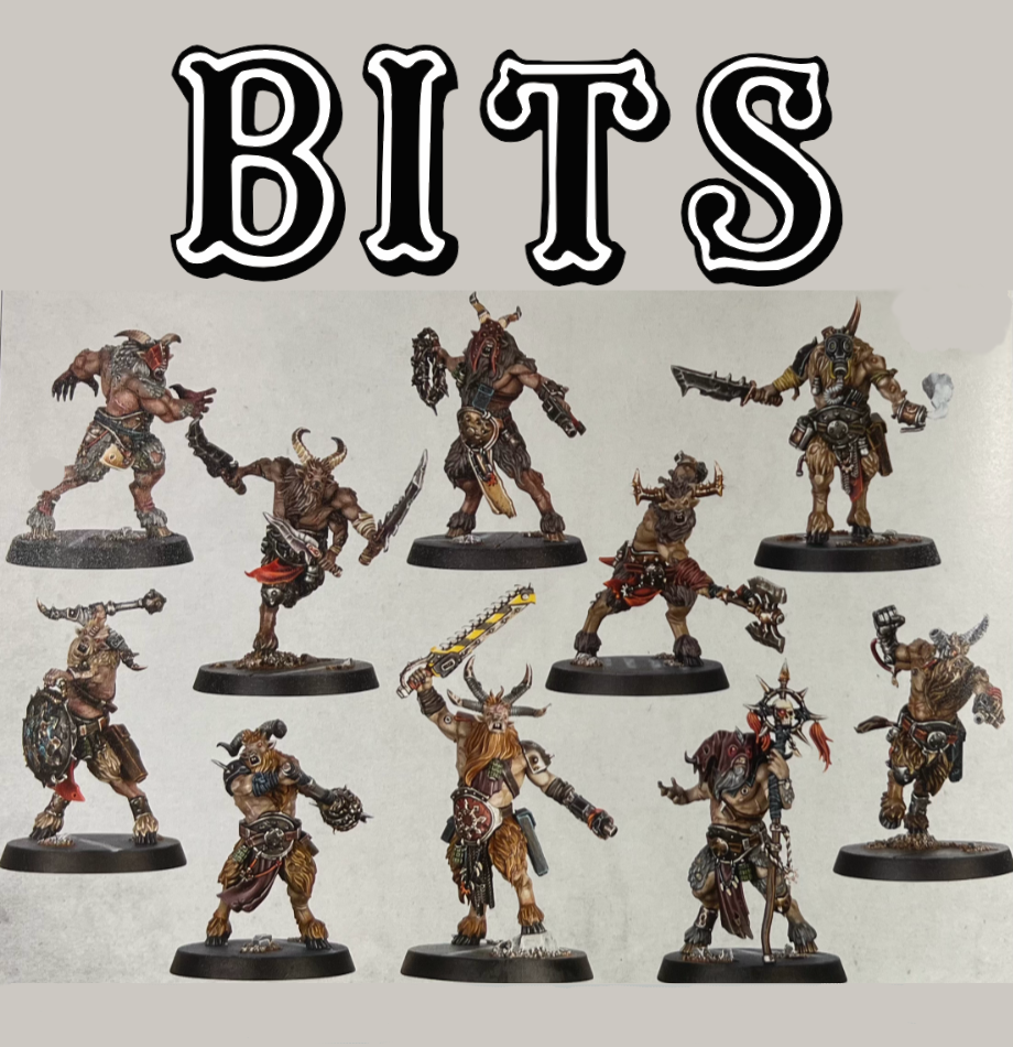 BITS FELLGOR RAVAGERS CHAOS BEASTMEN KILL TEAM NECROMUNDA BITZ WARHAMMER 40K