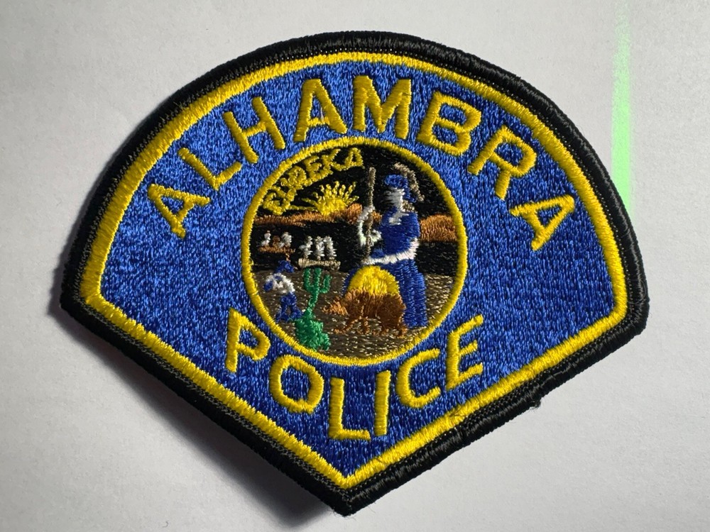 Alhambra California Police Patch