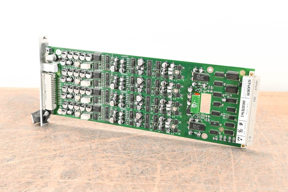 Studer Mic/Line In Card for D21m Modular I/O System CG01HET