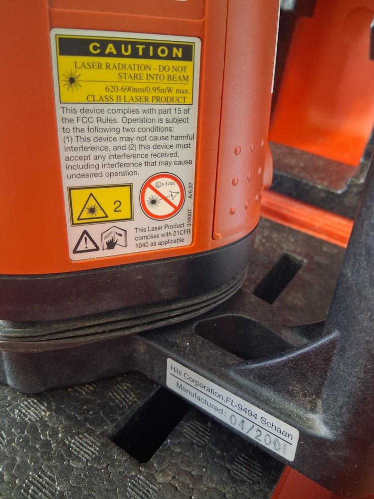 Hilti PR15 Rotary Laser