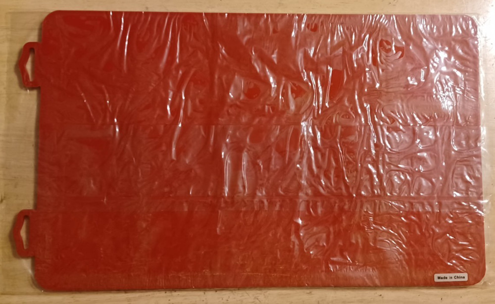 EAA Corp Red Plastic Gun Tray Mat 16"x10"