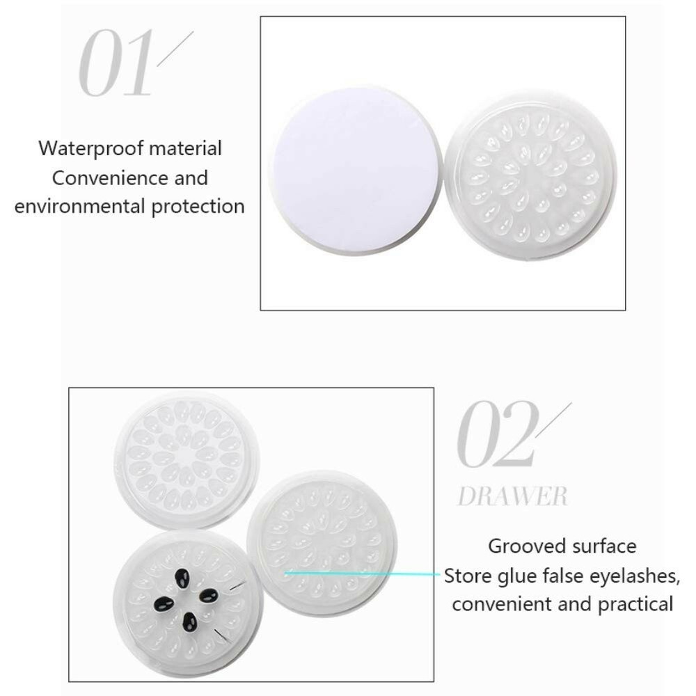 Tear Drop Glue Pallet Flower Shape – 100pcs