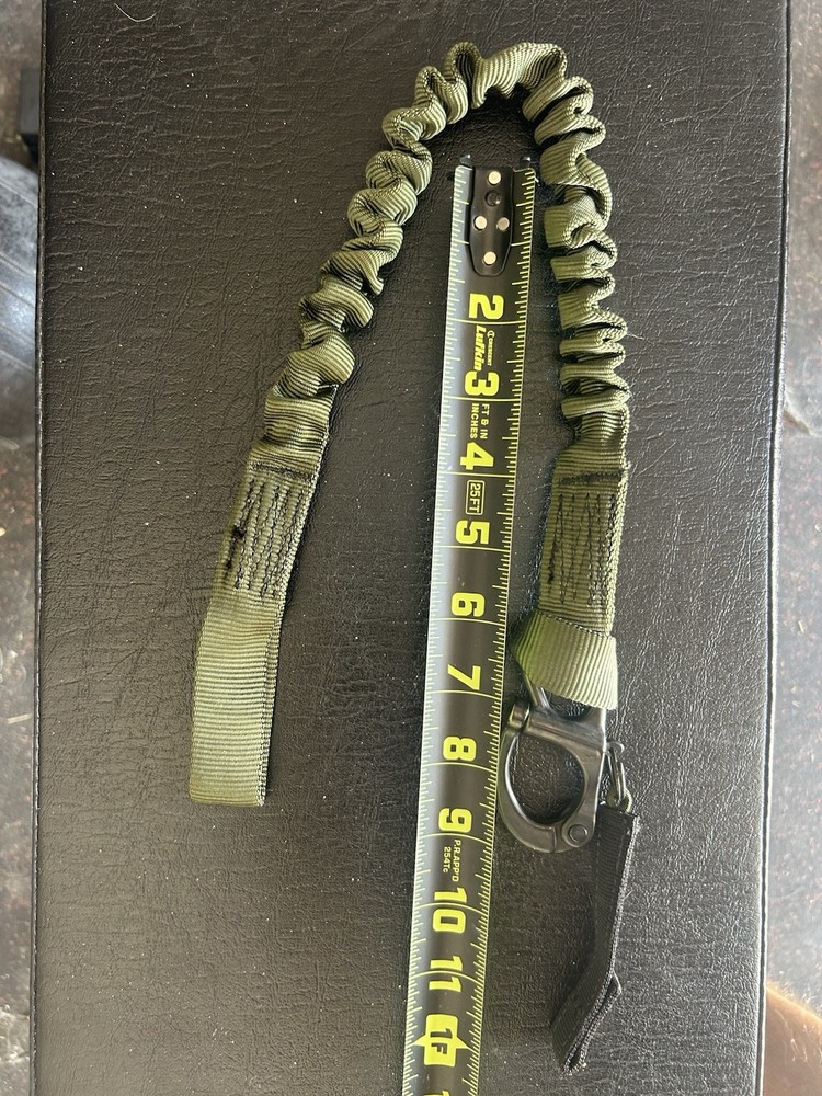 Personal Retention Lanyard/Quick Release, Olive Drab, Ronstan