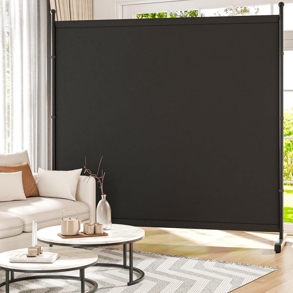 6FT Extra Thick Single Panel Room Divider Heavy Duty Privacy Partition Screen