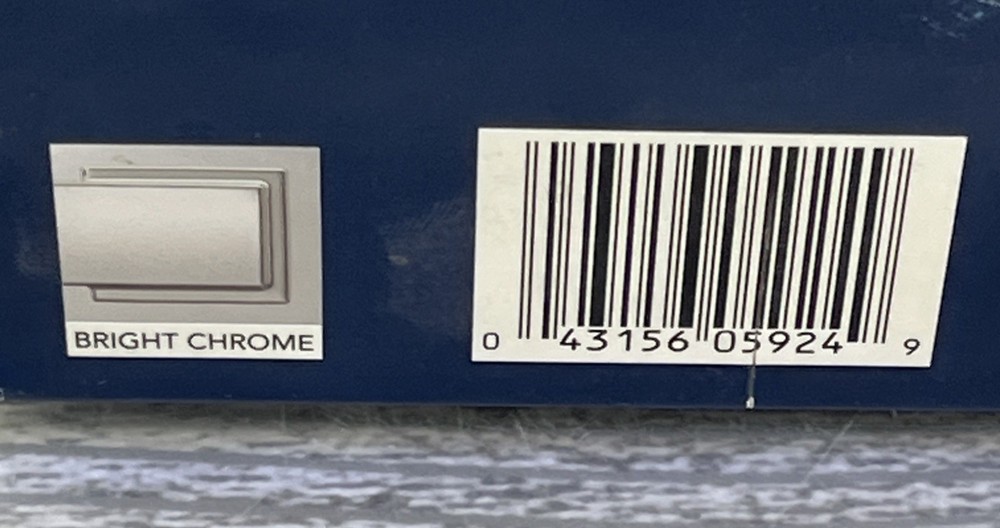 Schlage Single Cylinder Decorative Deadbolt Bright Chrome. {66}.