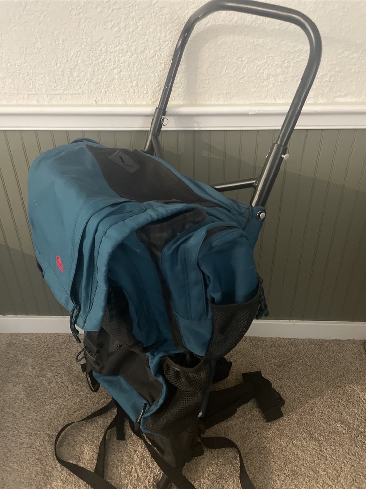 EMS Hiking Backpack External Aluminum Frame padded hip belt