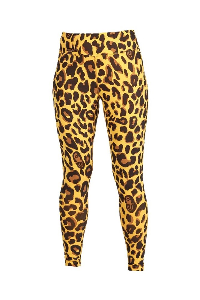 Airblaster Base Layer Bottom Women's Pants, OG Leopard, X-Large
