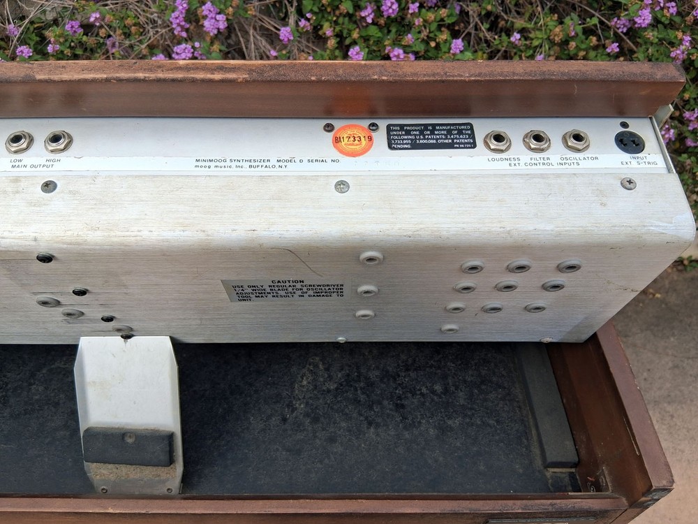 Vintage 1979 Minimoog Model D Synthesizer - Serviced