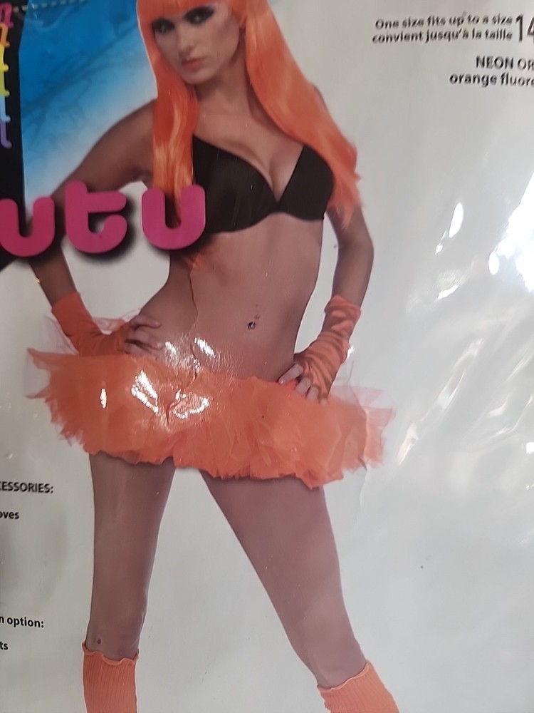 Forum Novelties Neon Tutu Orange