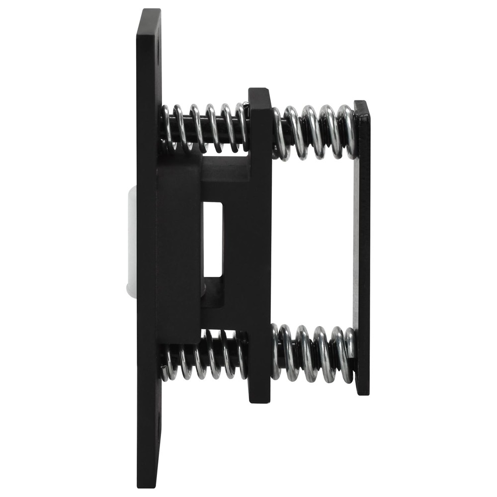 Nuk3y Heavy Duty Adjustable Solid Brass Roller Catch with T Strike Black
