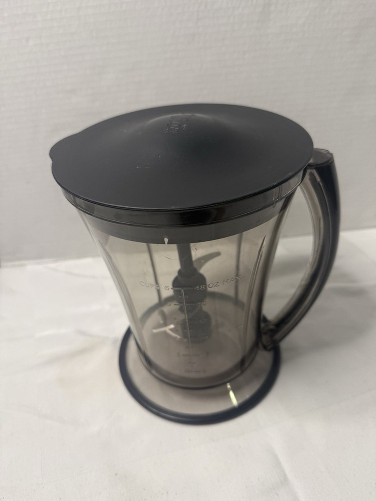 Nuwave Party Mixer Replacement Part 48 oz Pitcher Lid And Blade