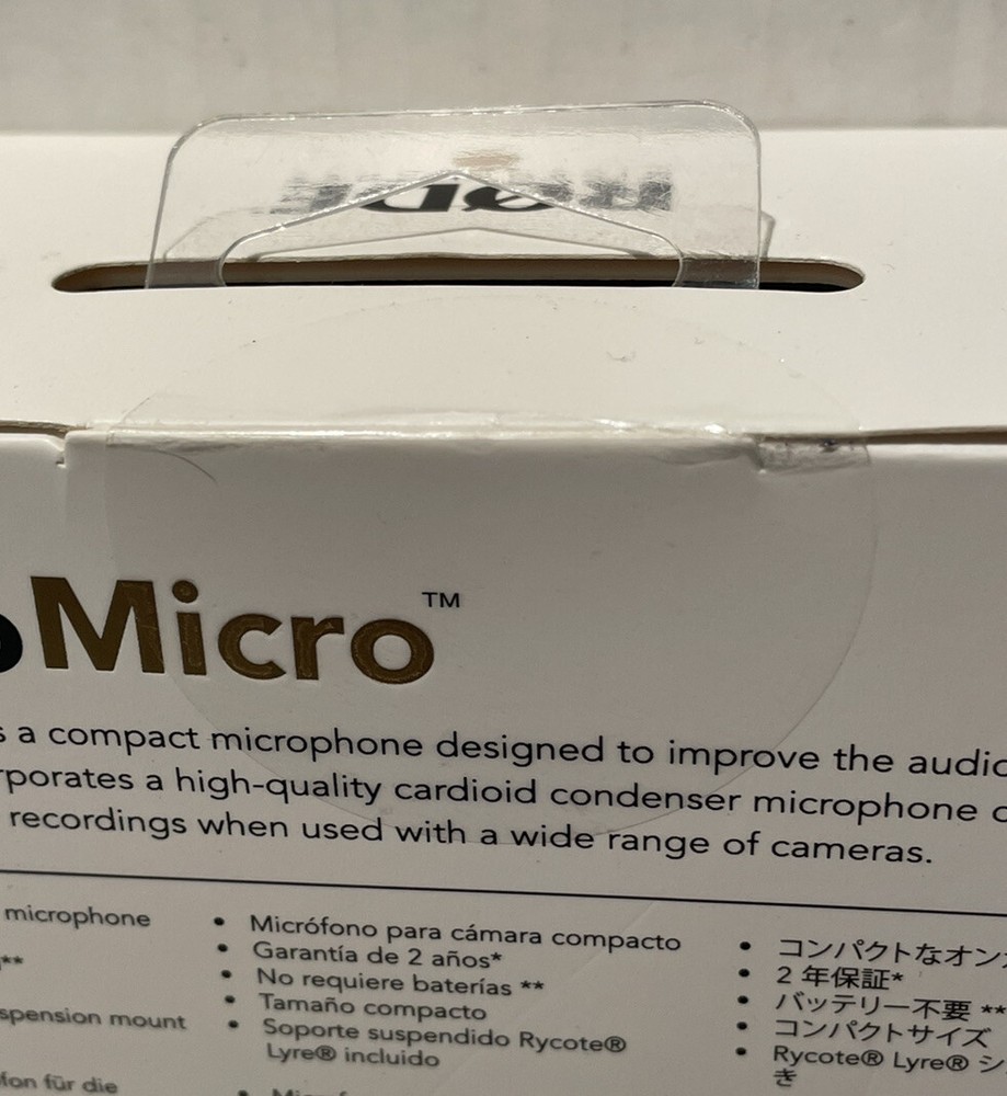 Compact On Camera Microphone