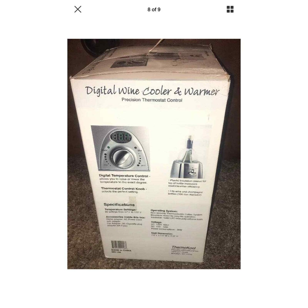 ThermoKool MR-158 Wine Cooler & Warmer