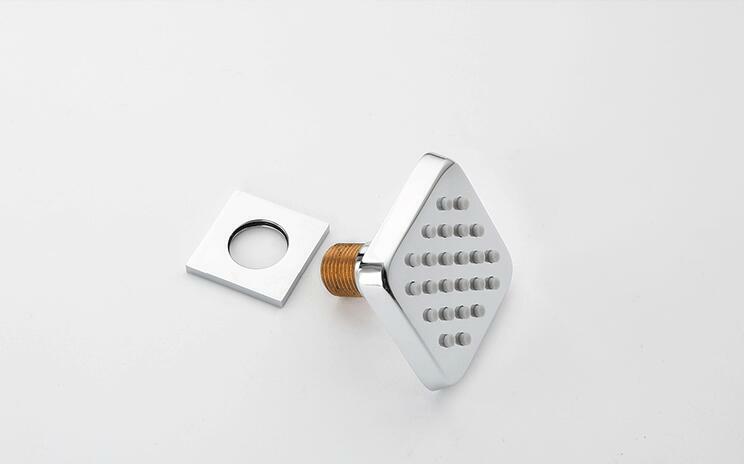 1pcs Square Solid Brass Shower Body Sprays Massage Bathroom Shower Accessories