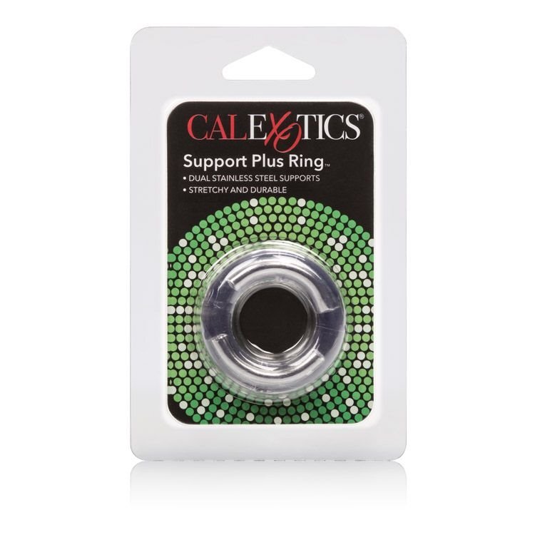 Penis Erection Enhancer Keeper Prolong Cock Ring with Steel Support