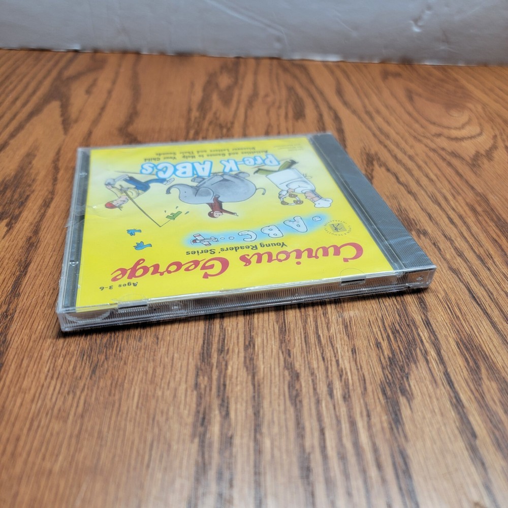 Curious George Pre-K ABC's (CD-Rom 2000) Simon& Schuster (Windows and Mac)