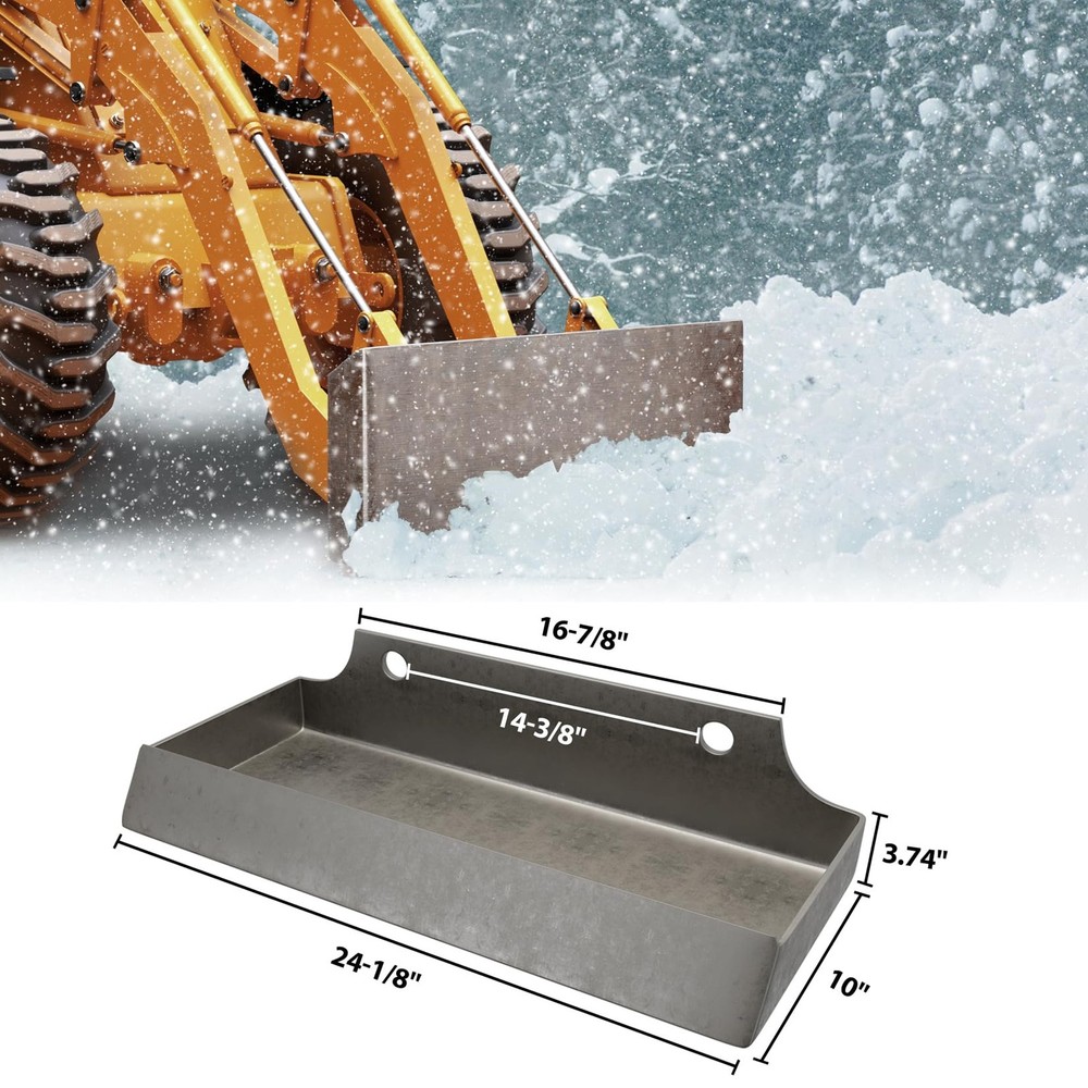❤️1/4" Mini Skid Steer Mount Plate Quick Attach Plate Adapter for Tractor Forkli