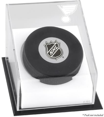 St. Louis Blues Puck Logo Display Case