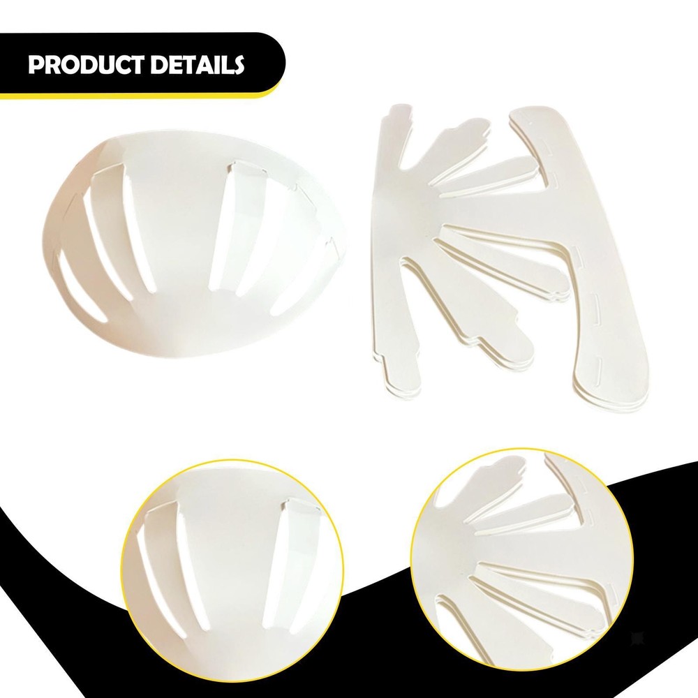 50 Pieces Baseball Cap Inserts Cardboard Convenient Universal Paper Hat Shapers