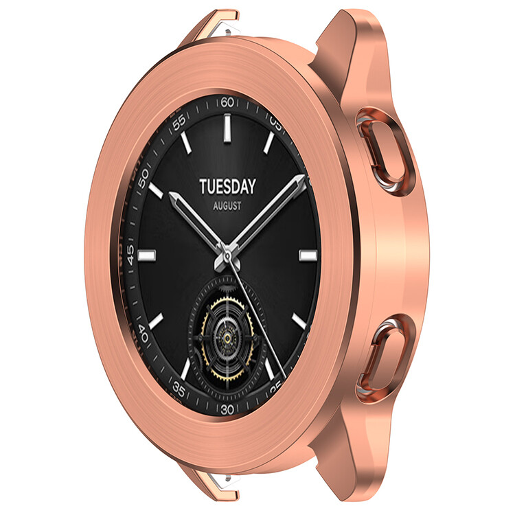 For Xiaomi Watch S3 Replacement TPU Frame Protector Bumper Shockproof Case Cover