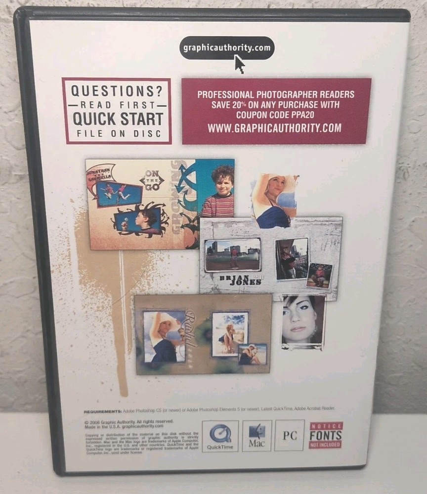 Photo ToolBox for MAC / PC DVD