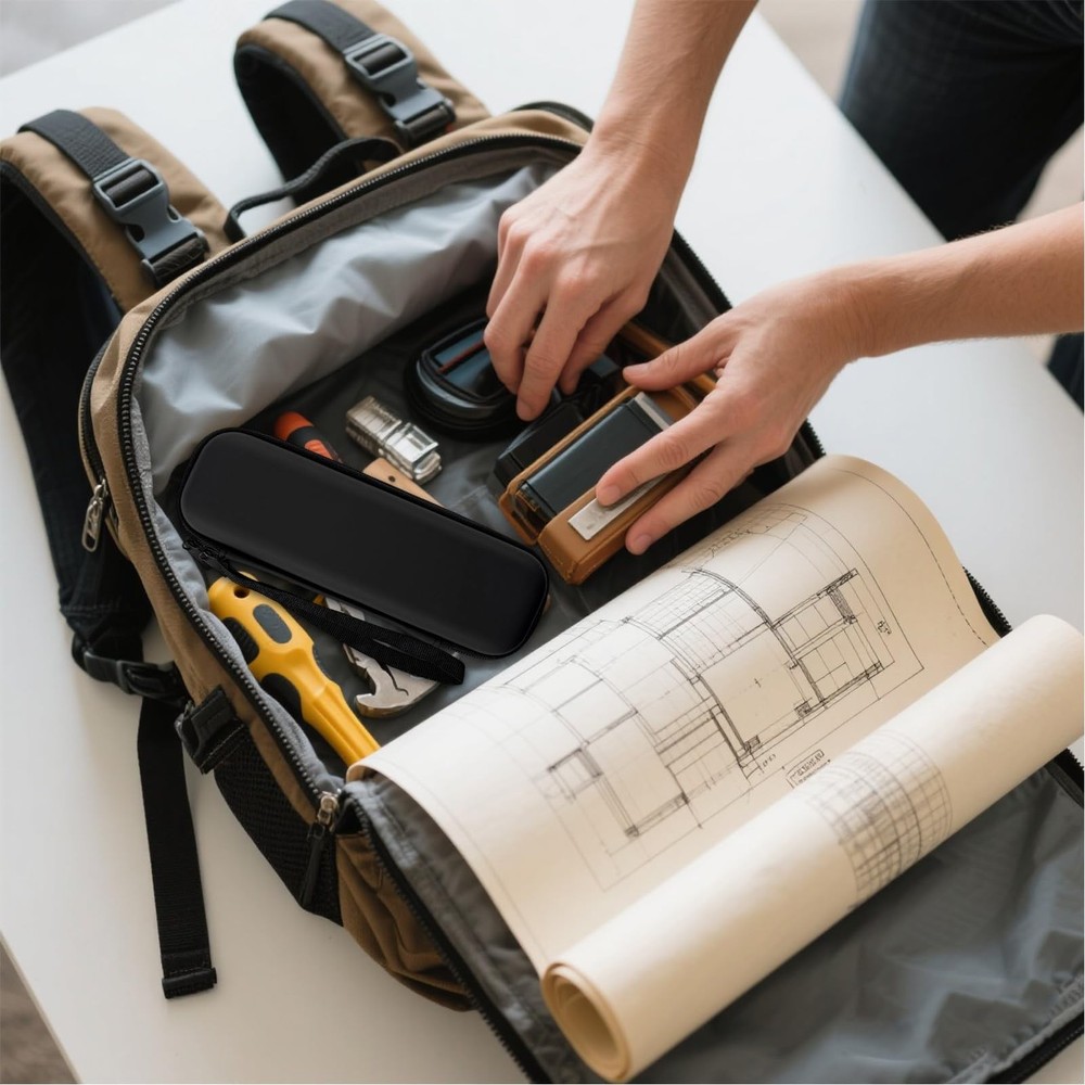 Portable Case for Scale Master with Cleaning Cloth,Storage Box for Advanced D...