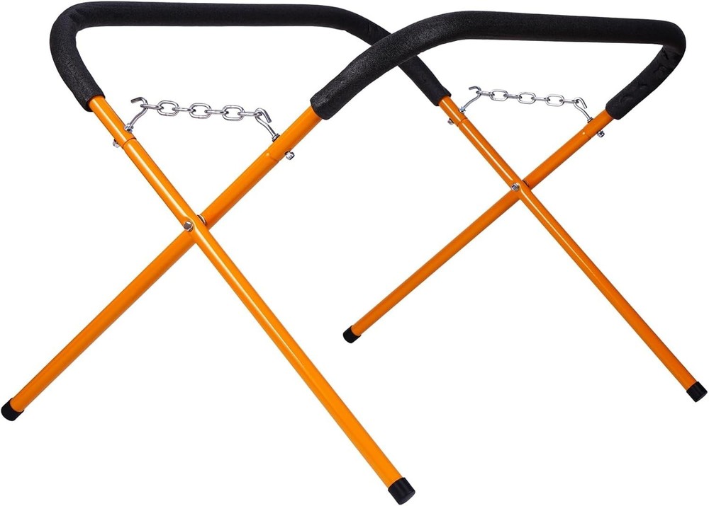 2 Pack Portable Folding Work Stand, 1,000 Pound Capacity Foldable Work Table,...