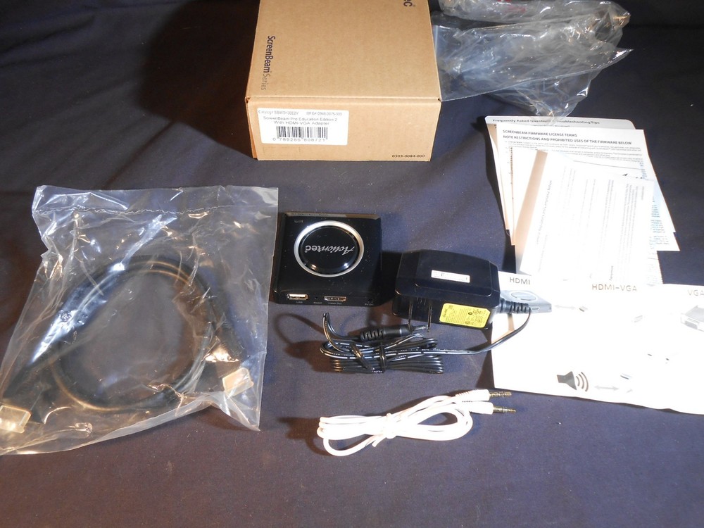 ACTIONTEC SBWD100B SCREENBEAM PRO -Education Edition WIRELESS DISPLAY RECEIVER