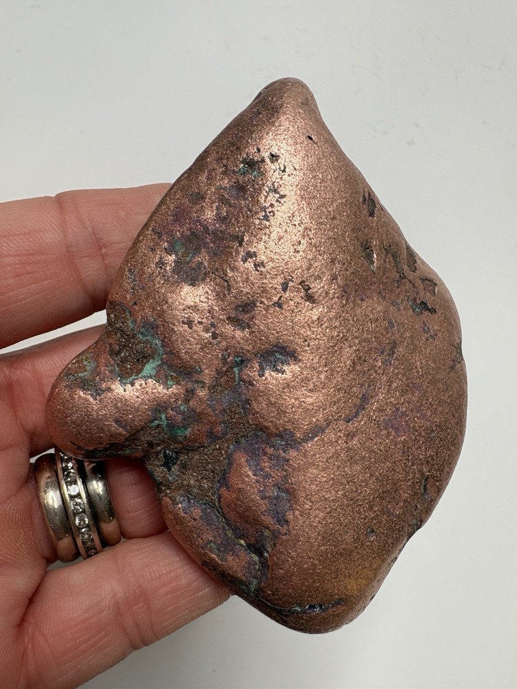 Pure Solid Native Michigan Float Copper Mineral Display Specimen Upper Peninsula