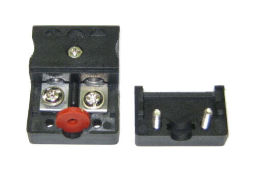 Connector, Type J, Black, Standard-Female