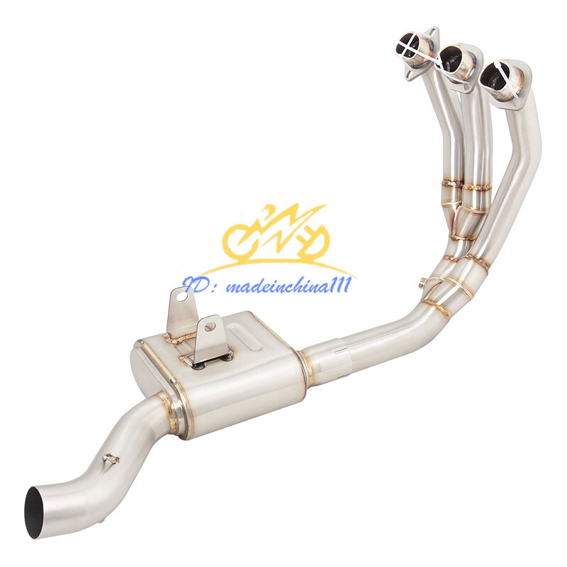 For Triumph Trident 660 Tiger 660 Exhaust System Motorcycle Header Link Pipe