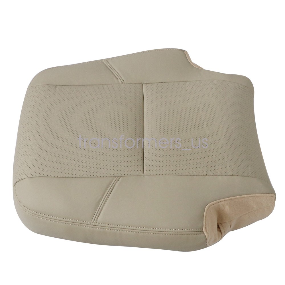 For 2007 2008 Cadillac Escalade 2ND ROW Both Side Top Leather Seat Cover Tan