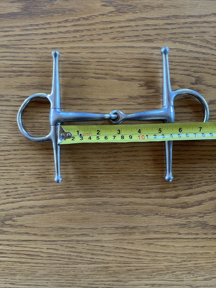 Full Cheek Snaffle Horse Bit 5”