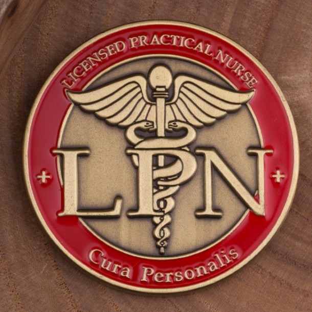 Licensed Practical Nurse Coin (LPN)