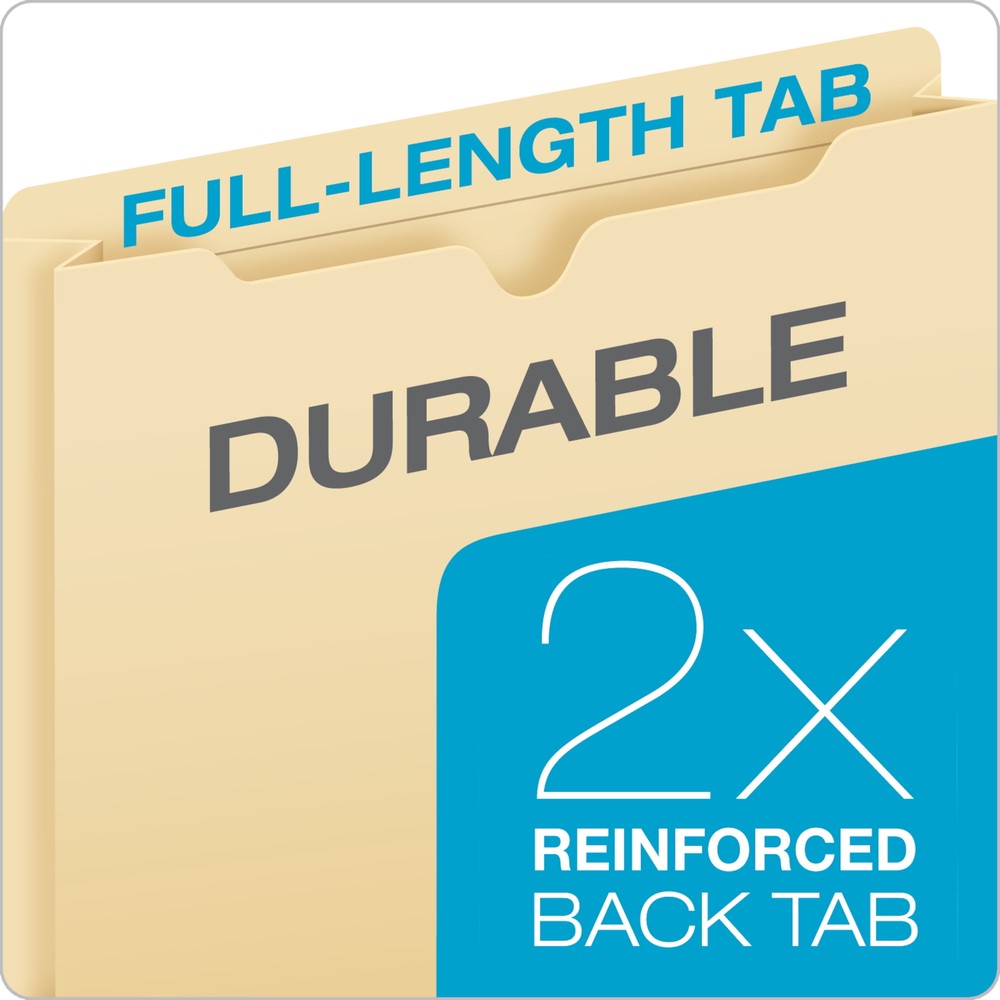 Pendaflex File Jacket, Letter, 2", Manila 10 per Pack