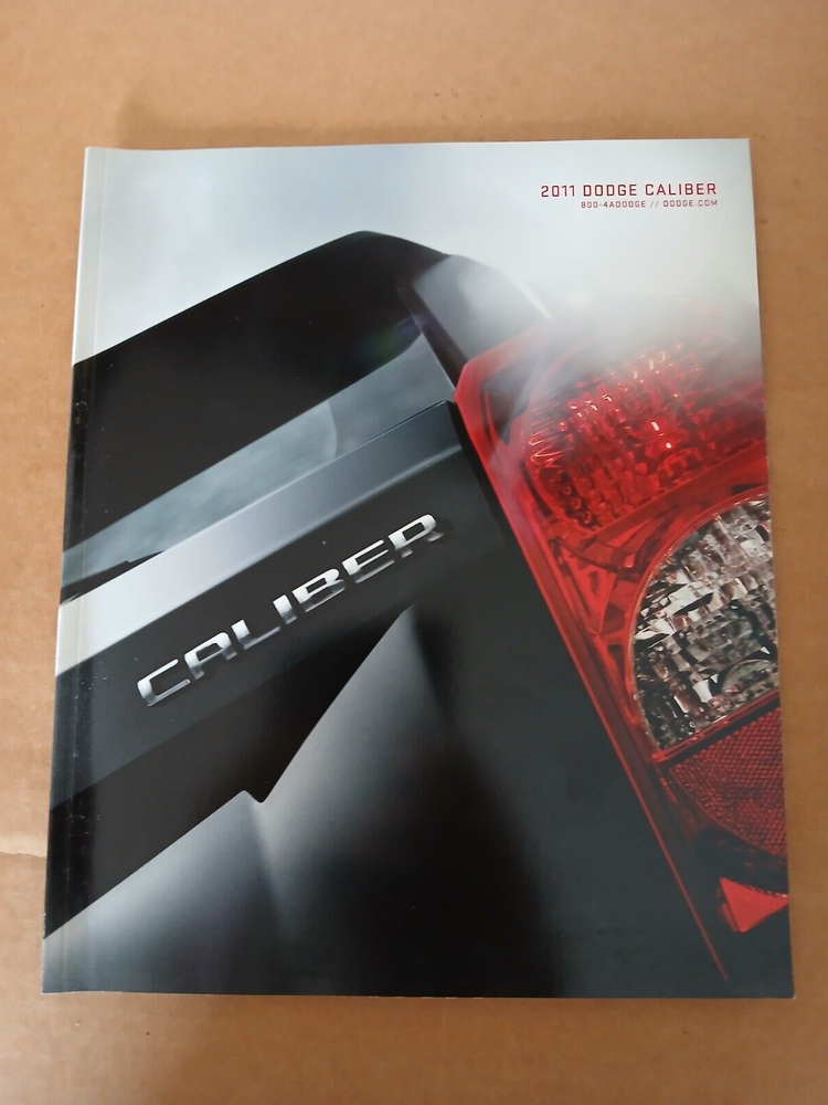 2011 DODGE CALIBER BROCHURE MINT! 22 PAGES