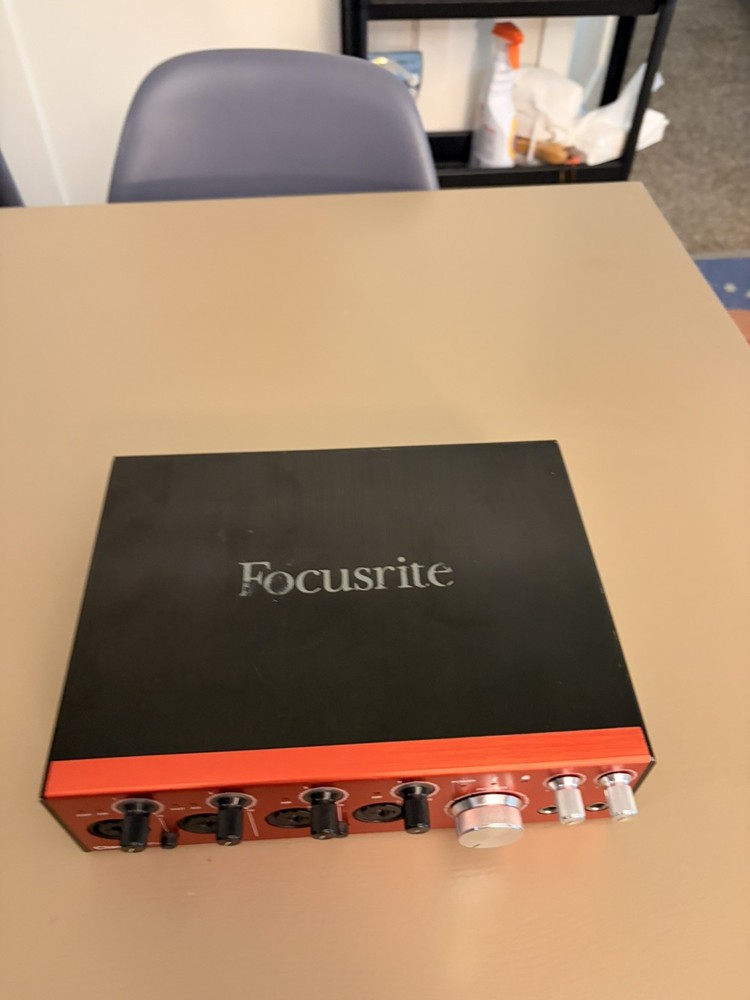 Focusrite Clarett 4Pre 18x8 Thunderbolt Audio Interface