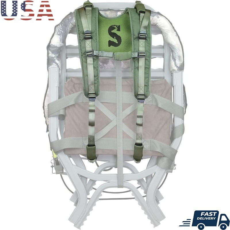 Padded Shoulder Straps Tree Stand Comfortable Load Adjustment Quiet Attachment