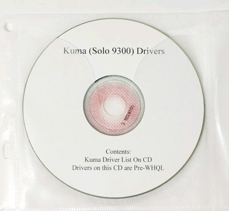 Kuma (Solo 9300) Drivers CD