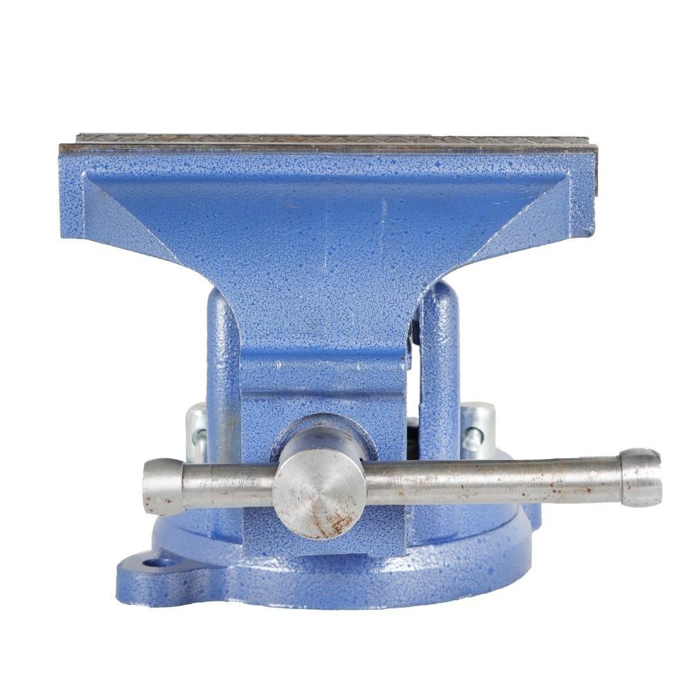 8" Precision Mechanic Bench Vise Table Top Clamp Press Locking Swivel Base