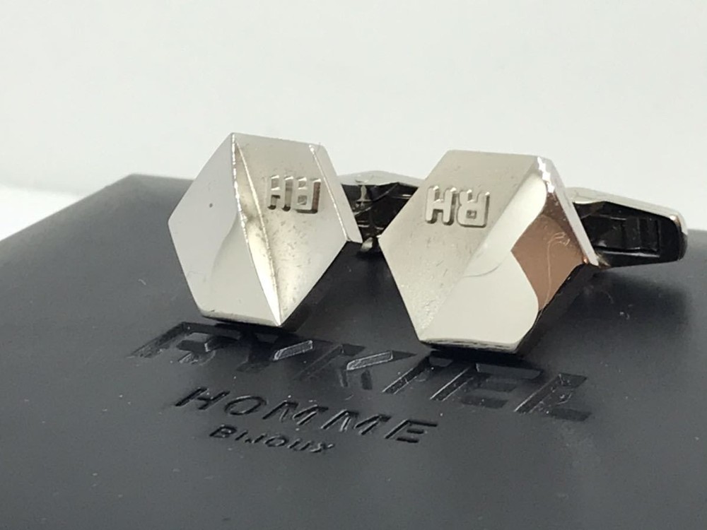 Rh Rykiel Om Silver Cufflinks