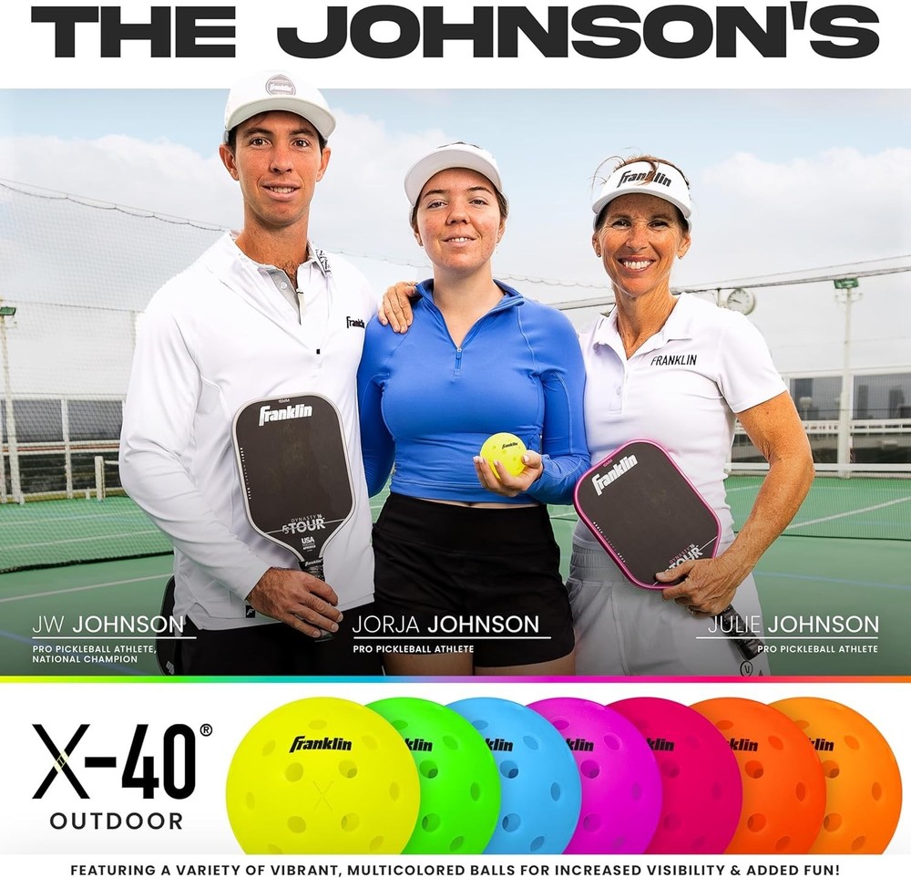 Franklin X-40 Pickleballs - Performance & Durability