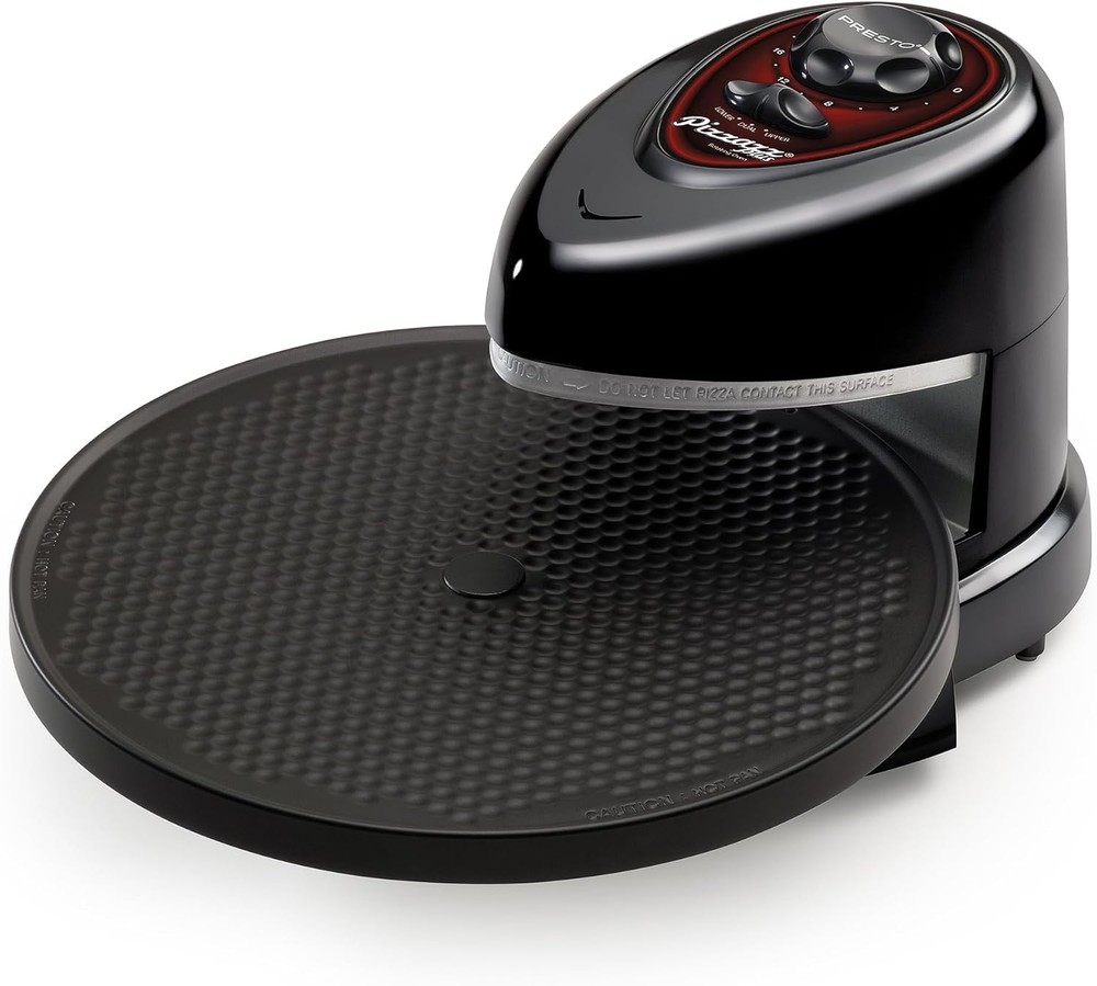 03430 Pizzazz Plus Rotating Oven, Black