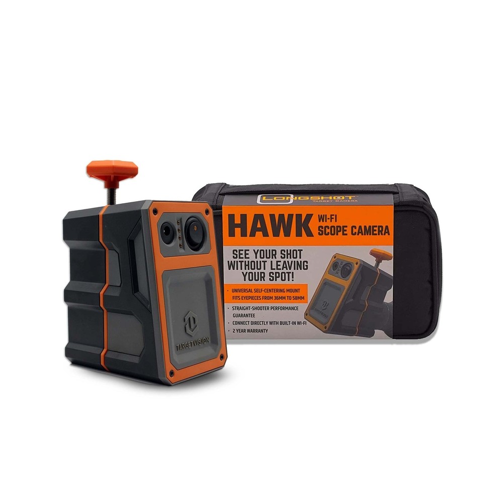 LongShot Hawk Spotting Scope Camera – Wireless HD Video Streaming, Fits 36