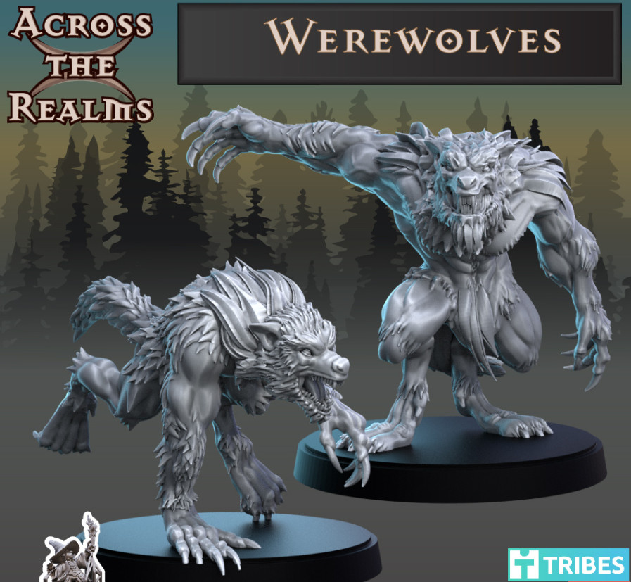 DnD  Werewolves Squad of 2