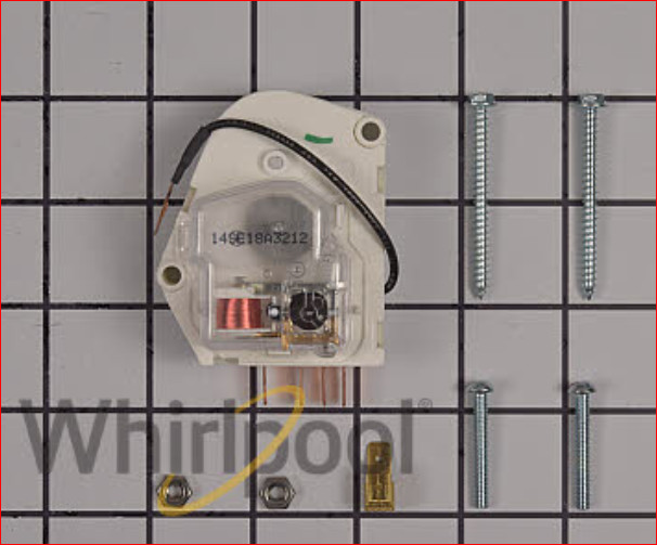 New Genuine OEM Whirlpool Refrigerator Defrost Timer W10822278