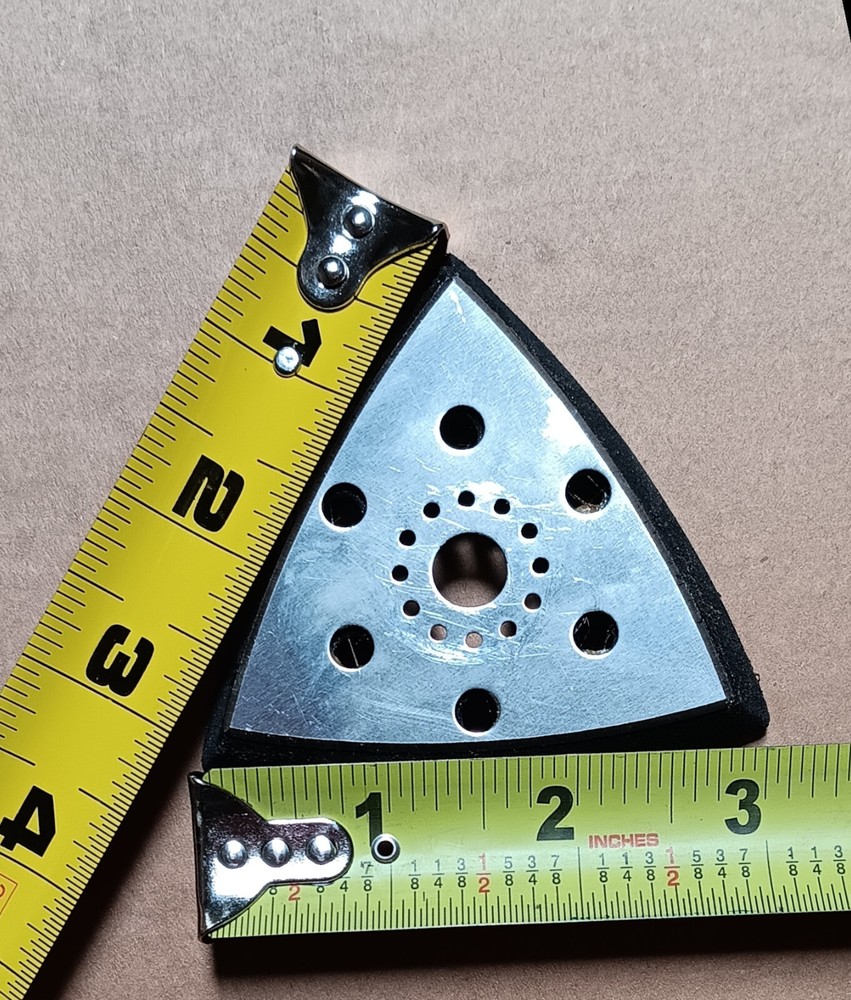 Triangle Sanding Pad For Oscillating Multi-Tools 3" x 3" - Part #39625