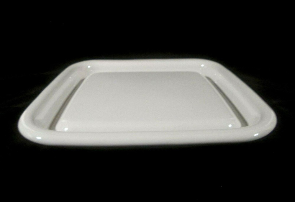 Corning Solid White Microwave Browner Grill MW-2
