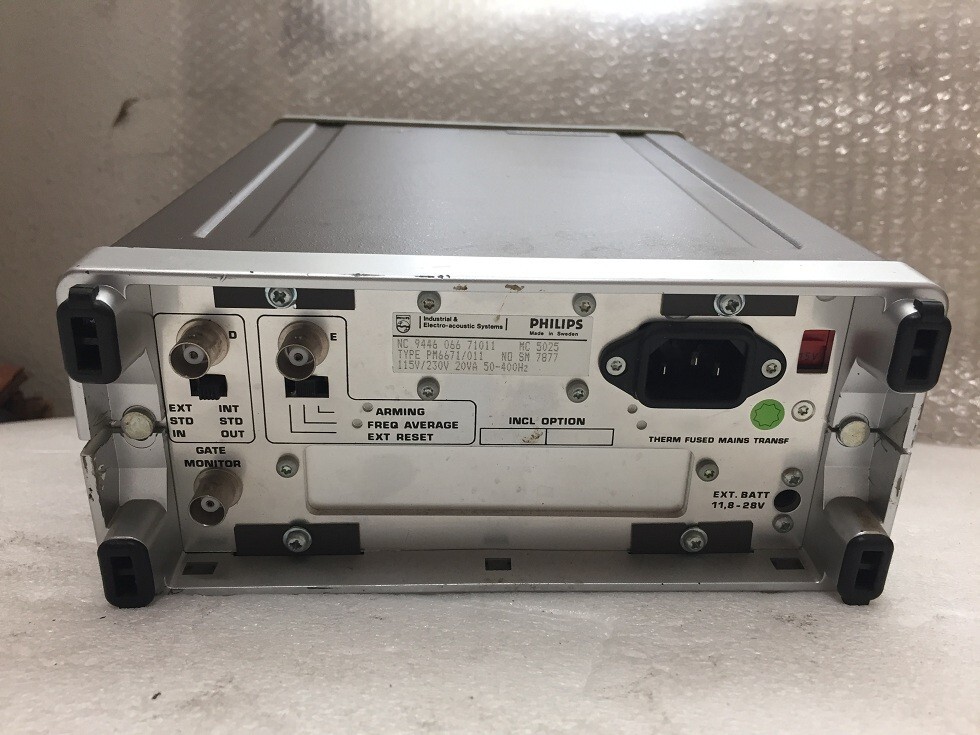 Philips PM 6671 High Resolution Timer/Counter { UNTESTED }