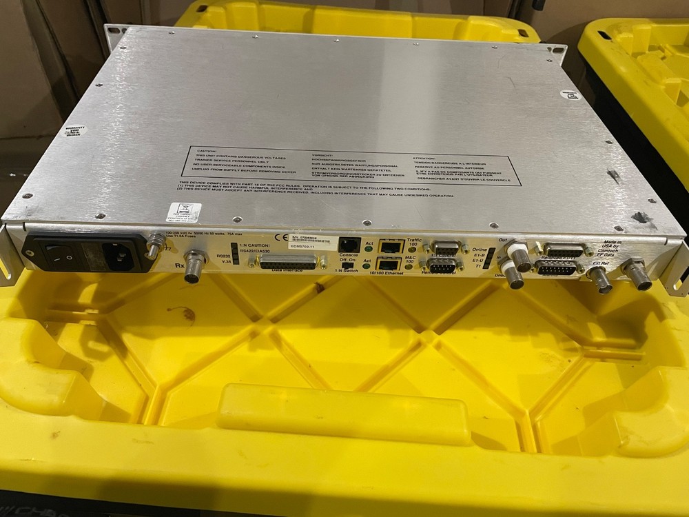 Comtech CDM-570 Satellite Modem 8PSK 2Mbps IP module